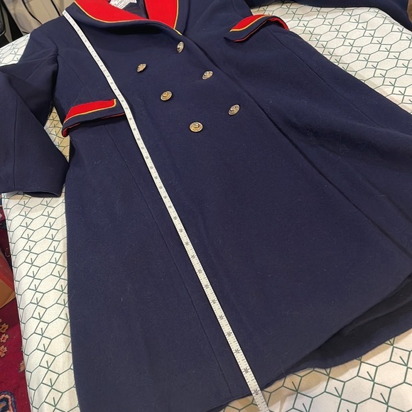 Rothschild military style wool coat, size S. - Picture 10 of 15